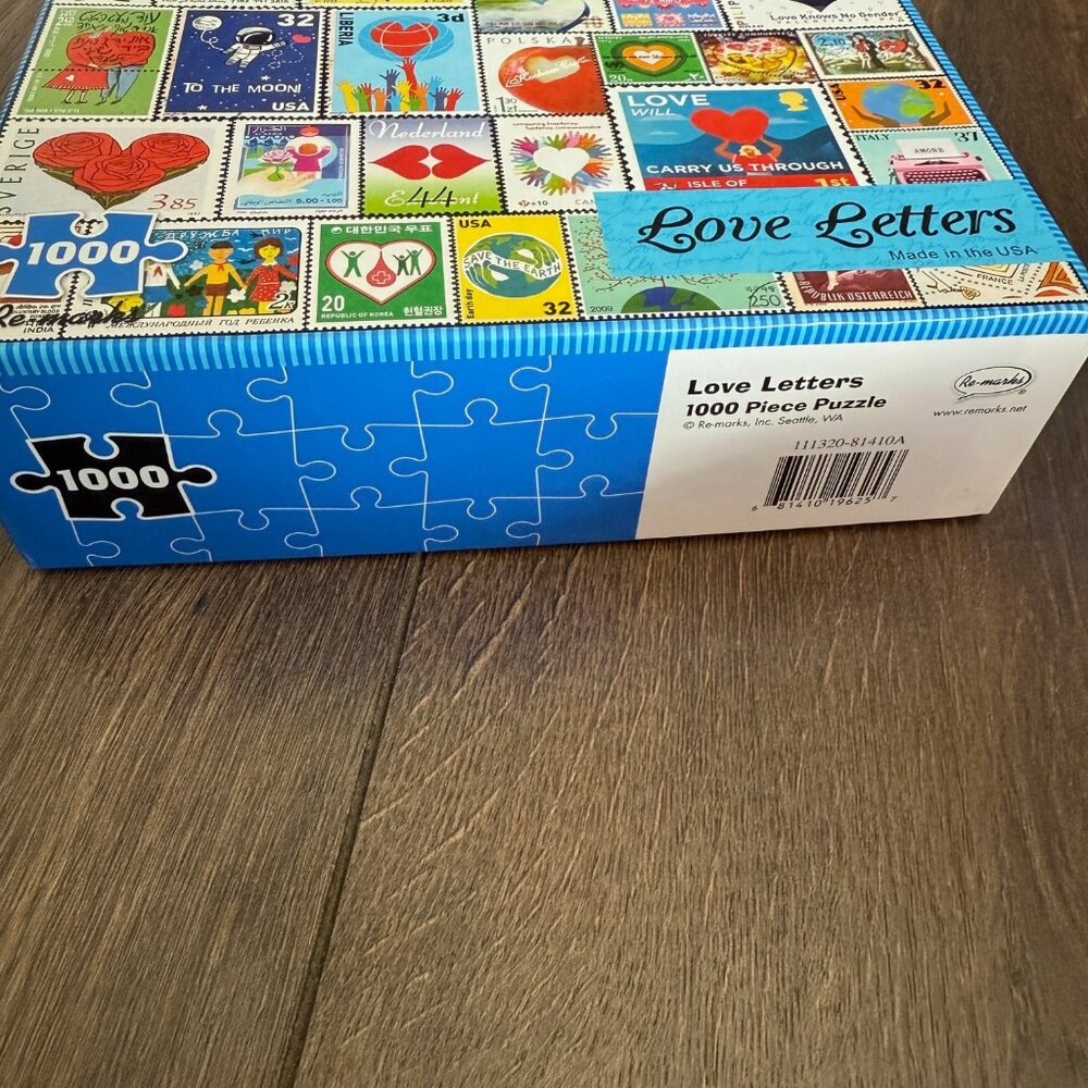 1000 Piece Puzzle Love Letters - Picture 4 of 4